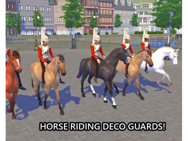 209383 horse riding deco guards sims4 featured image