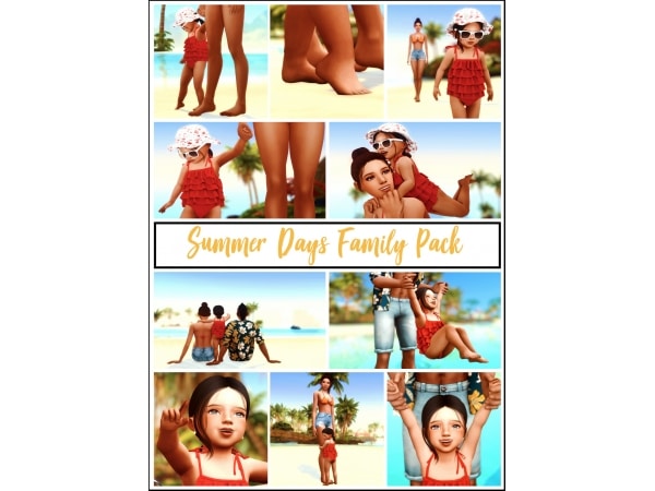 209555 summer days family pack sims4 featured image
