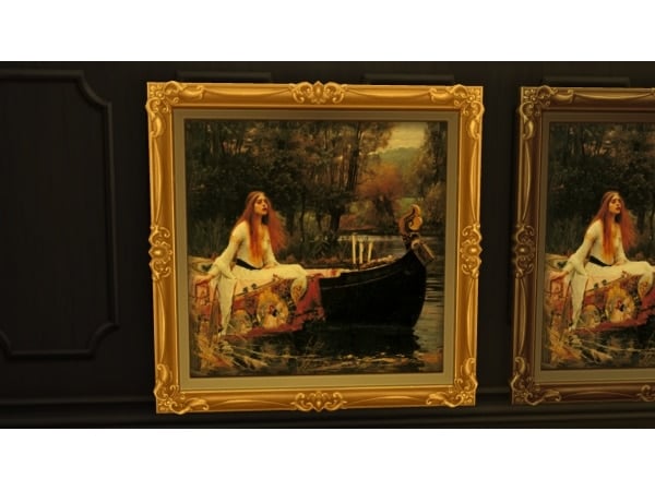 Jessiuss’ Enchantment: The Lady of Shalott (Elegant Decor & Paintings)