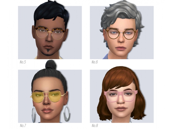 209959 glasses collection 2 sims4 featured image