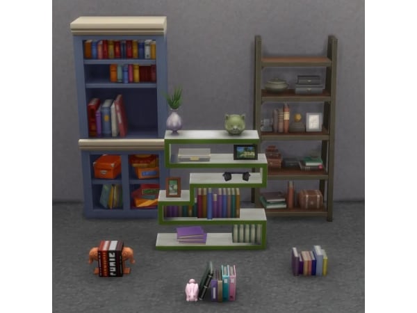 BookNook Bliss: Elevate Your Space with Alphacc’s Mod Bookshelf Edits (Accessories & Storage)