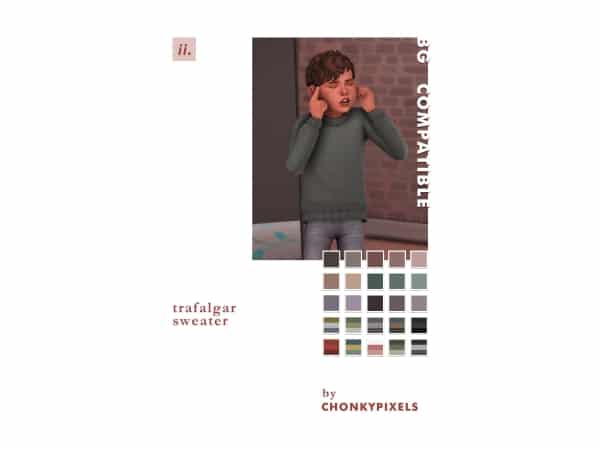 ChonkyPixels’ Trafalgar Cozy: Trendsetting Sweaters for Her (AlphaCC Collection)