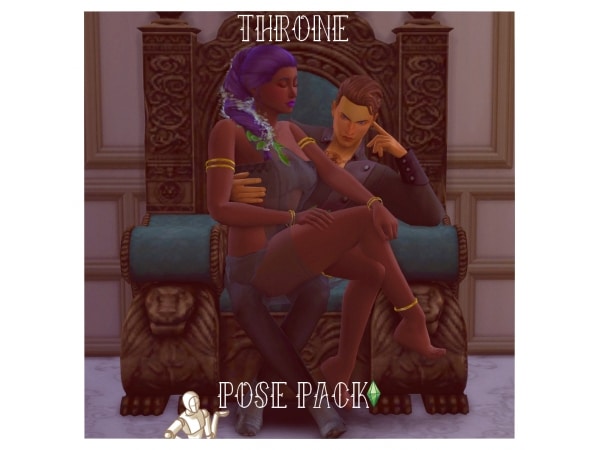 211888 throne pose pack sims4 featured image