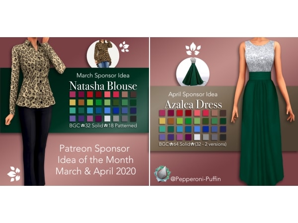 Chic Charm: Natasha Blouse & Azalea Dress Ensemble (#AlphaClothes Collection)