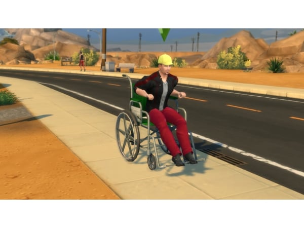Zoomy Zephyr: Chic Wheelchair Rides (Animated, Rideable, High Heels Accessory)