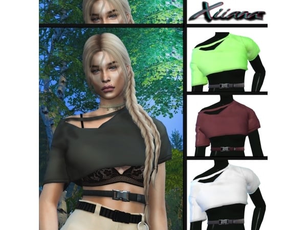 Xiannabeltaf Elegance: Chic Tops & Belt Sets for Trendsetting Style (AlphaCC Collection)