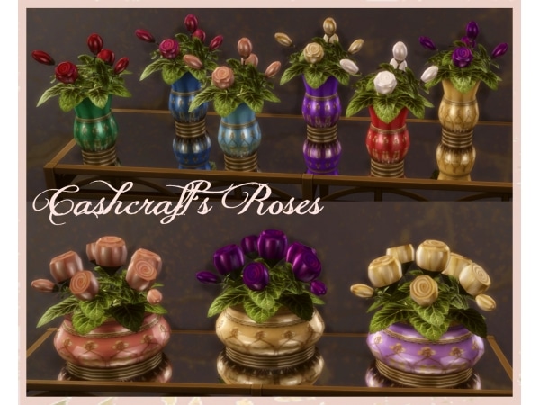 215222 small roses roses bowl towel set sims4 featured image