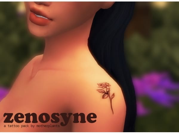 Zenosyne Inkscapes: Ultimate AlphaCC Tattoo Pack (#Tattoos)