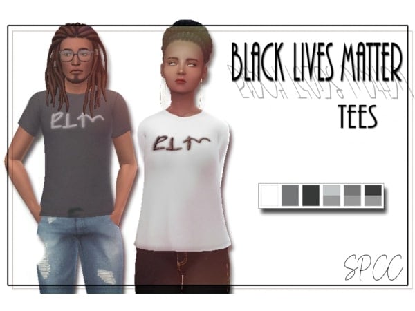 215751 simlish black lives matter tees by sunflowerpetalscc sims4 featured image