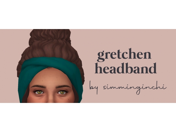 218219 gretchen hair headband accessory sims4 featured image