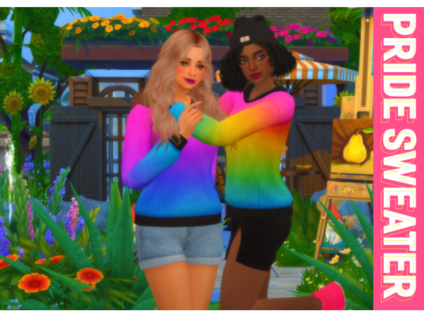 Daisy-Pixels’ Pride Parade: Cozy Sweaters & Liners (F-M)