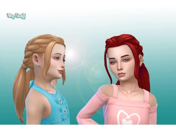 220174 ep09 twisted ponytails for girls sims4 featured image