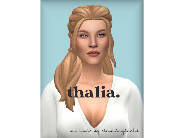 Thalia’s Tresses: Unveiling the Alpha Collection (Long, Updo, Medium & Long Female Hair)
