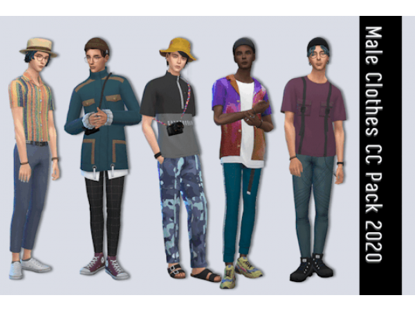 220236 liliili s male clothes cc pack 2020 sims4 featured image