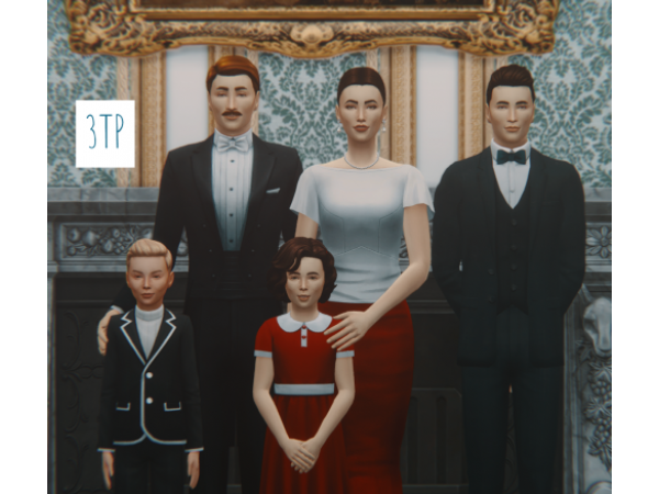 222175 royal family portrait posepack by threethousandplumbobs sims4 featured image