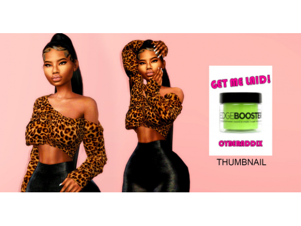 222204 get me laid baby hair update cyberaddix sims4 featured image