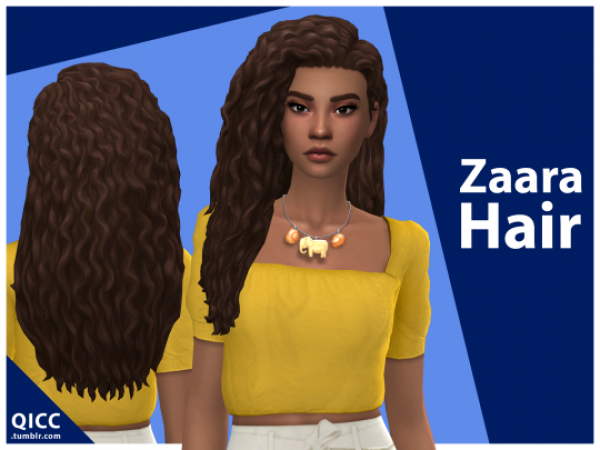 Zaara’s Luxe Locks: Ultimate Alpha CC Long Hair for Females