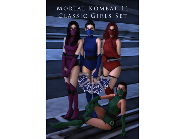 227858 mortal kombat 11 classic girls set by astya96cc sims4 featured image