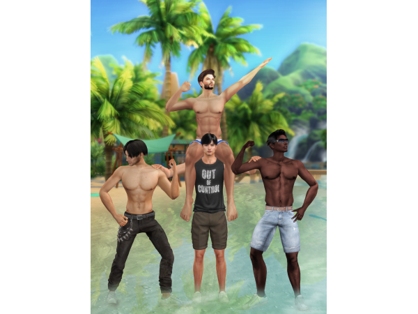 227891 poses for male sims sims4 featured image