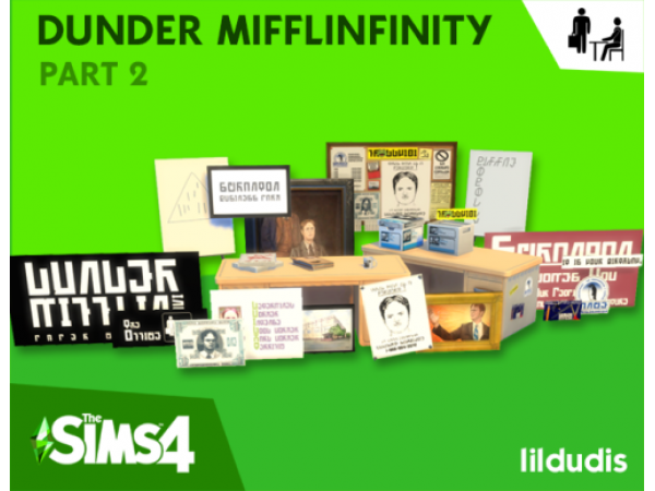 229628 dunder mifflinfinity set sims4 featured image