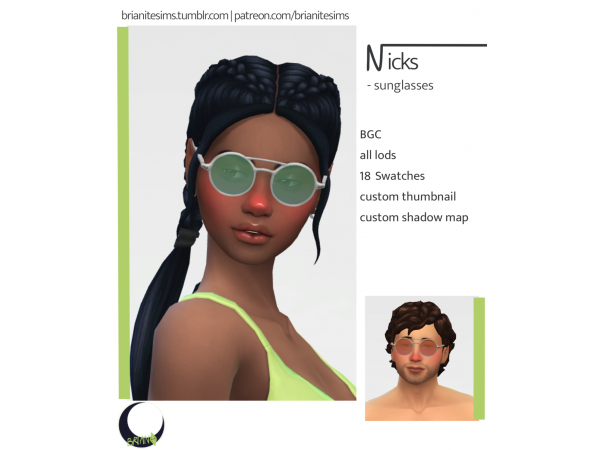 232206 nicks sunglasses by brianitesims sims4 featured image