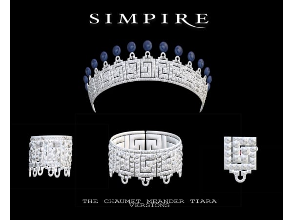 Alphacc Elegance: Unveiling the Chaumet Meander Tiara and Coordinated Jewelry Set
