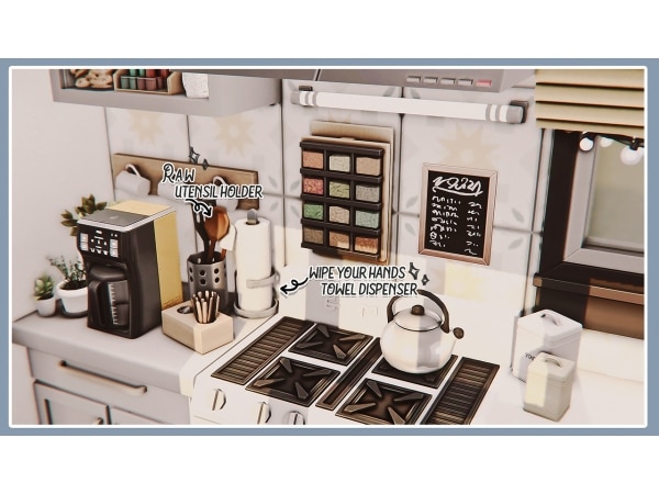 233802 wipe your hands paper towel dispenser raw utensil holder sims4 featured image
