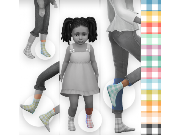 233807 gingham socks for all sims4 featured image