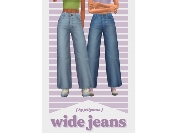 AlphaWear’s Denim Delight: Embrace the Wide Jeans Trend (Female Fashion Focus)
