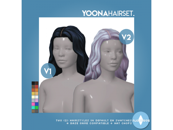 236678 yoona hair set by nucrests sims4 featured image