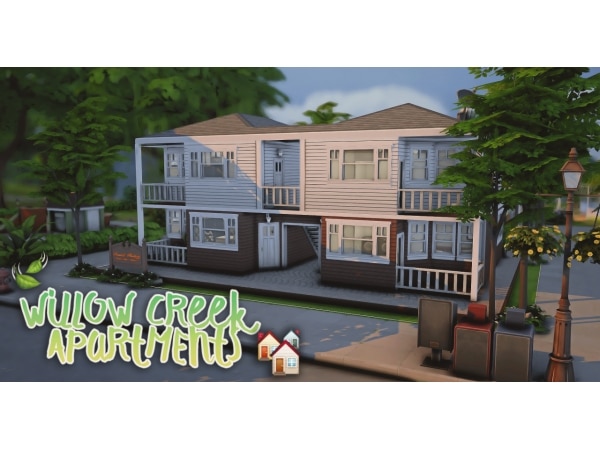 236799 willow creek apartments no cc sims4 featured image