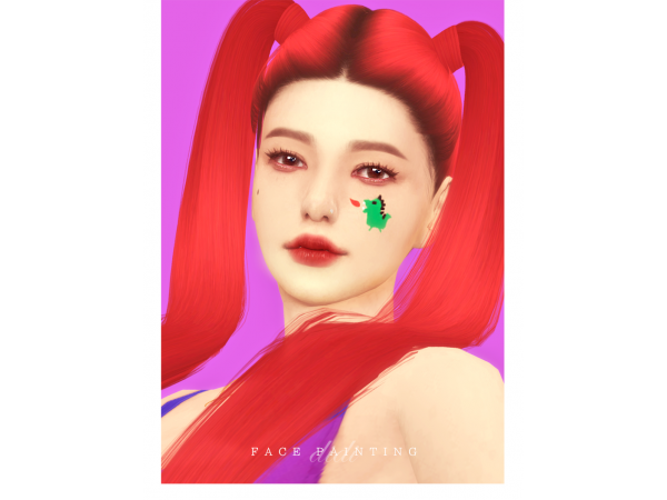 237332 didi face painting 01 sims4 featured image