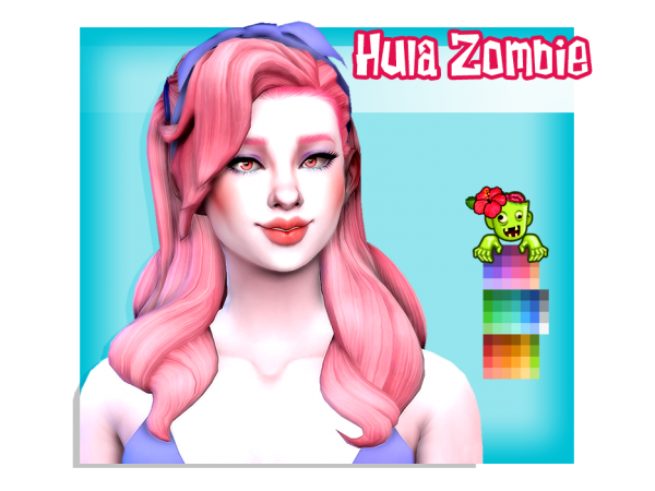 240733 hula zombie darknighttsims s grace hair accessory sims4 featured image