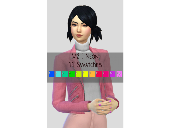 241346 sll nails recolor glitter neon nude sims4 featured image