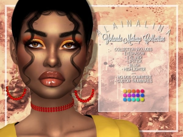 Yolanda’s Beauty Ensemble (Makeup, Skins, & Eye-Catching Accessories)