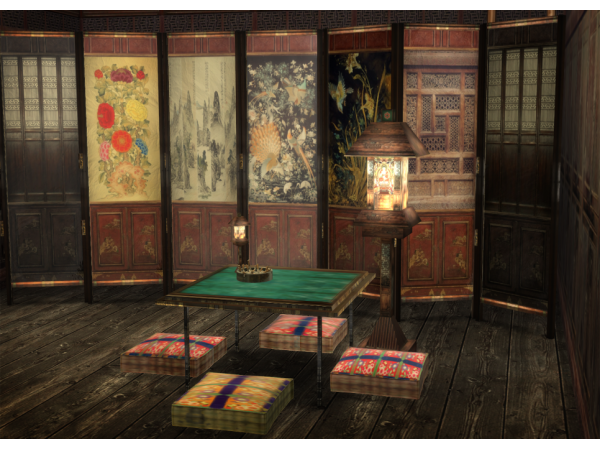 242901 dung korean divider lamp bedding table chairs sims4 featured image