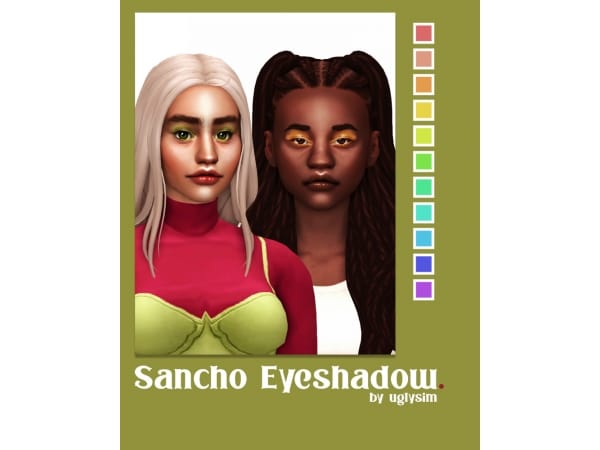 Uglysim’s Sancho Palette: Mesmerizing Eyeshadows for Captivating Eyes (#AlphaCC)