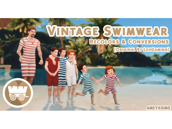 246654 vintage swimwear recolors conversions sims4 featured image