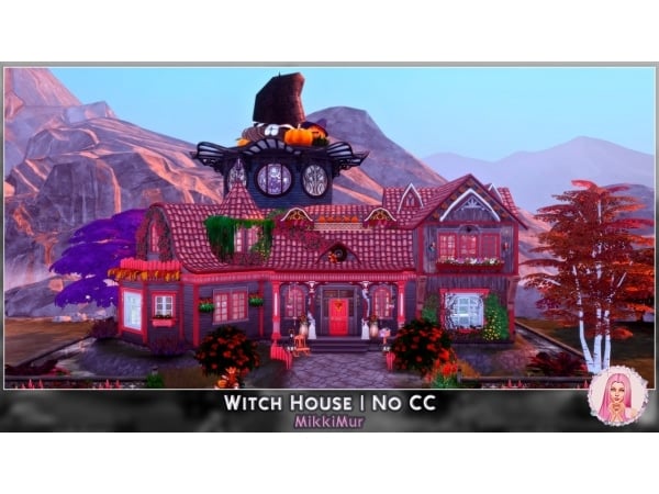 247409 witch house no cc by mikkimur sims4 featured image