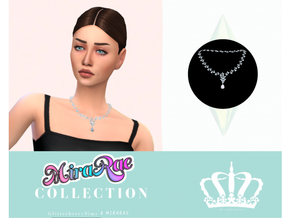 GlitterBerrySims’ Mirarae Collection (Elegant Rings, Necklaces, Earrings Set)