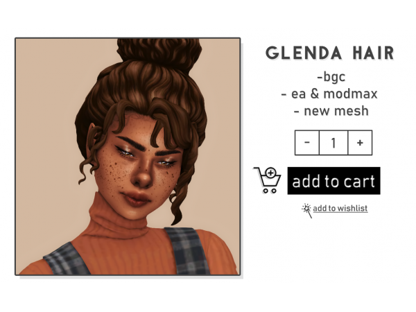 HunieBun’s Glenda Elegance: Alpha Hair & Chic Accessories for Pet Lovers (#AlphaCC)