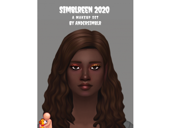 Glamour Gaze: Simblreen 2020 Set (Alpha CC, Eyeshadows, Eyeliners for Female Eyes)