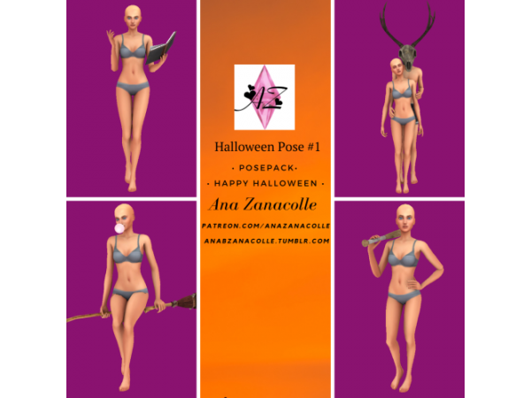 251128 halloween posepack 1 sims4 featured image