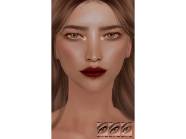 Zlata’s Vision: HQ TS4 Eye Makeup Set by Alf-Si (Eyeshadows & Eyeliners)