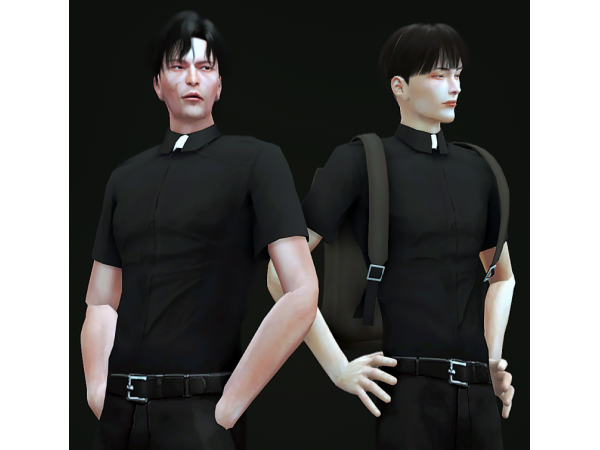 Divine Threads: The Priests’ Ensemble by S1meunho (AlphaCC Exclusive Clothing Sets)