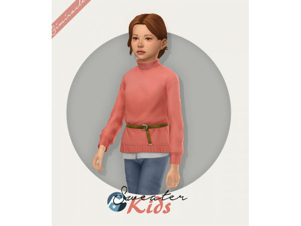 AlphaCC Chic: Trendy Belted Sweater Sets for Kids (Cozy & Stylish)