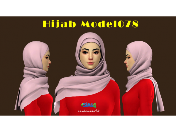 Chic Elegance Unveiled: Lenna’s Longdress & Hijab Ensemble (Model078 & Hair007)