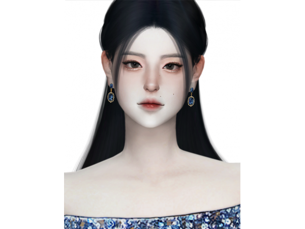 255672 yunseol earrings antique square earrings by yunseol sims4 featured image
