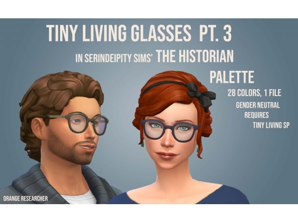 256372 tiny glasses in historian pallette sims4 featured image