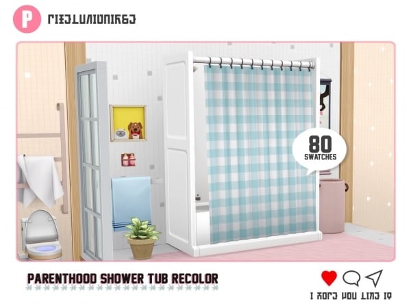 262387 parenthood shower tub recolor sims4 featured image